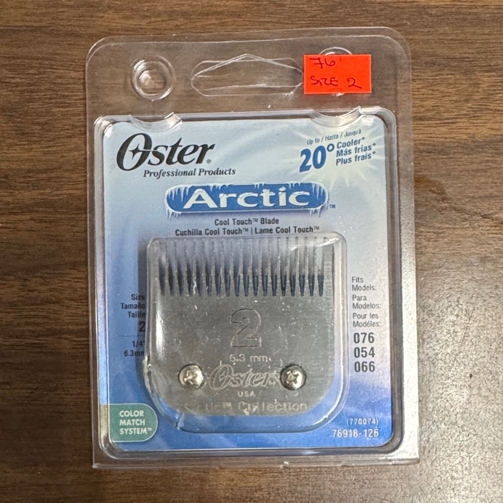 Oster Arctic Silver Blade
